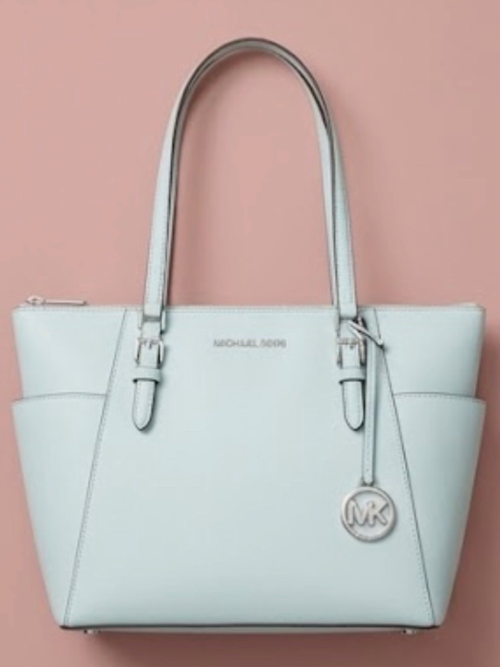Michael Kors light blue purse